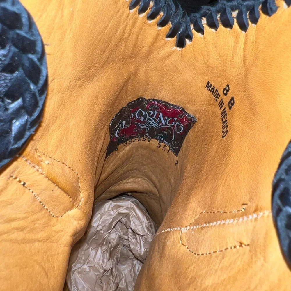 Old Gringo Black cowboy cowgirl country Boots - Picture 5 of 9